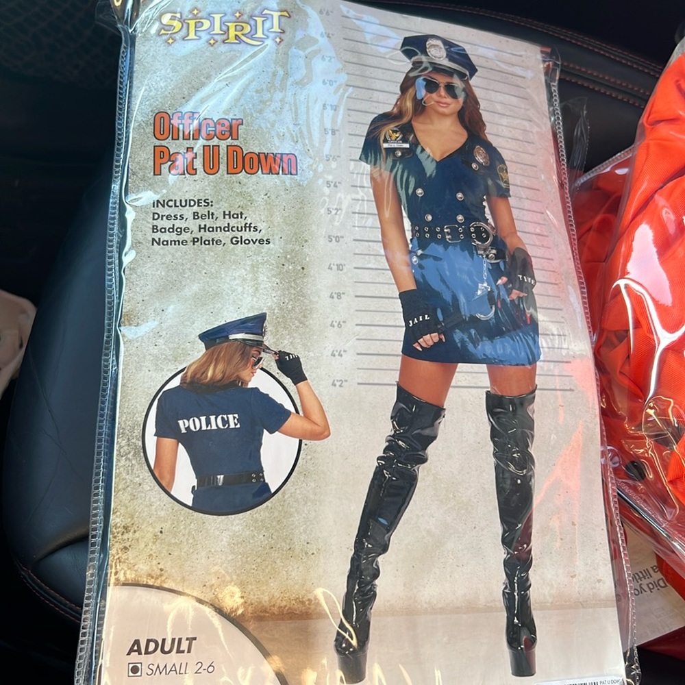 OFFICER PAT YOU DOWN included all listed on the picture NEVER WORN